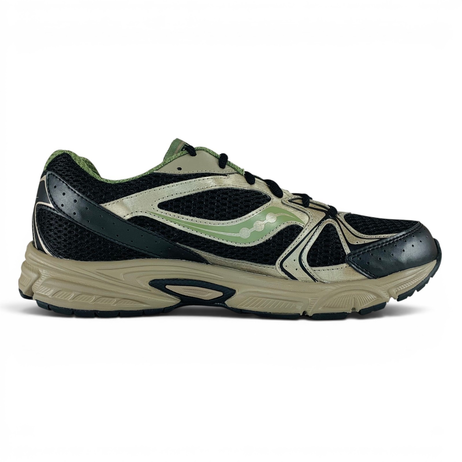 Saucony Ride Millennium Disrupt Olivine Black Sneakers Men’s Shoes S70812-80