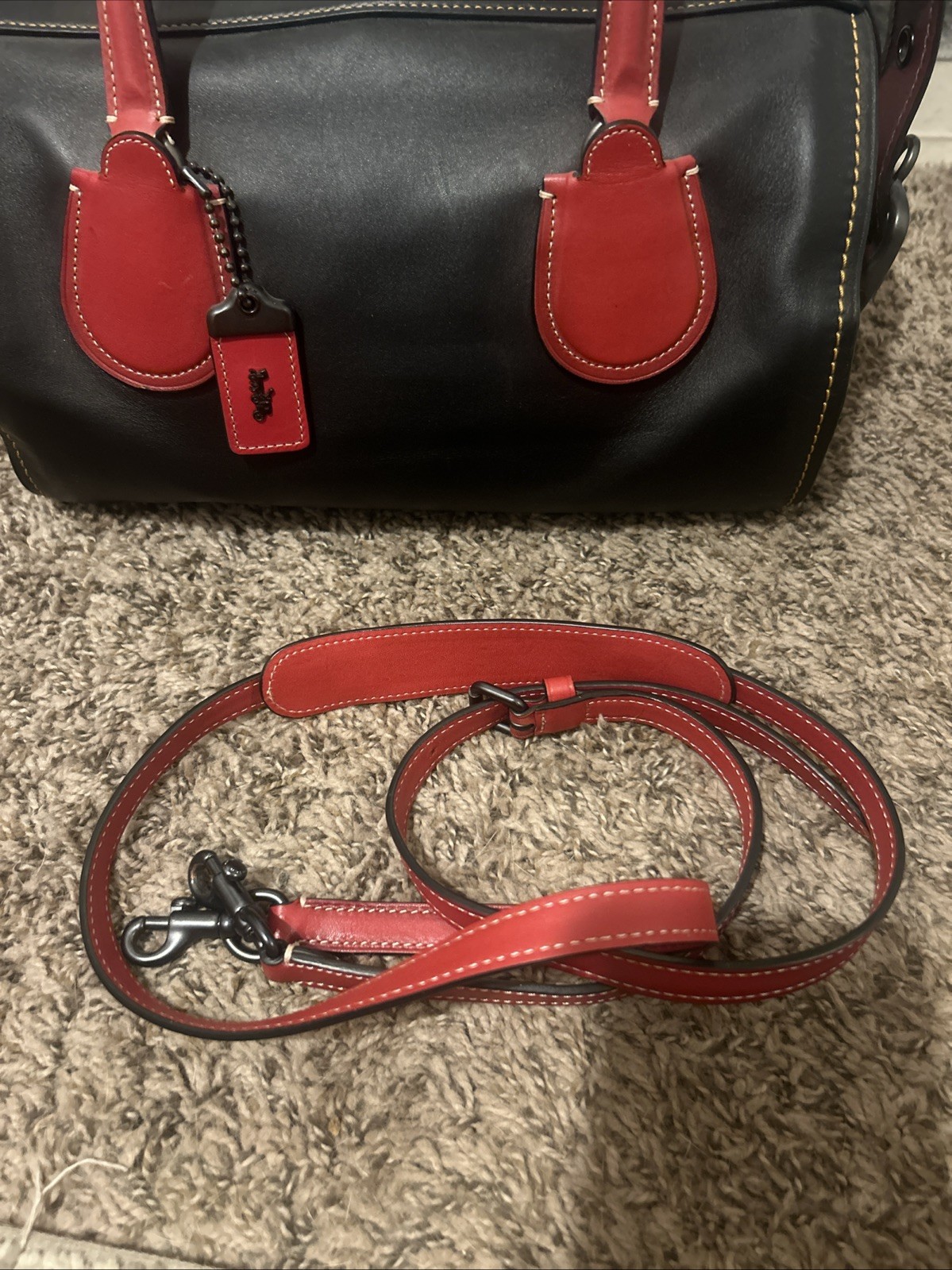 Coach BADLANDS Colorblock SATCHEL