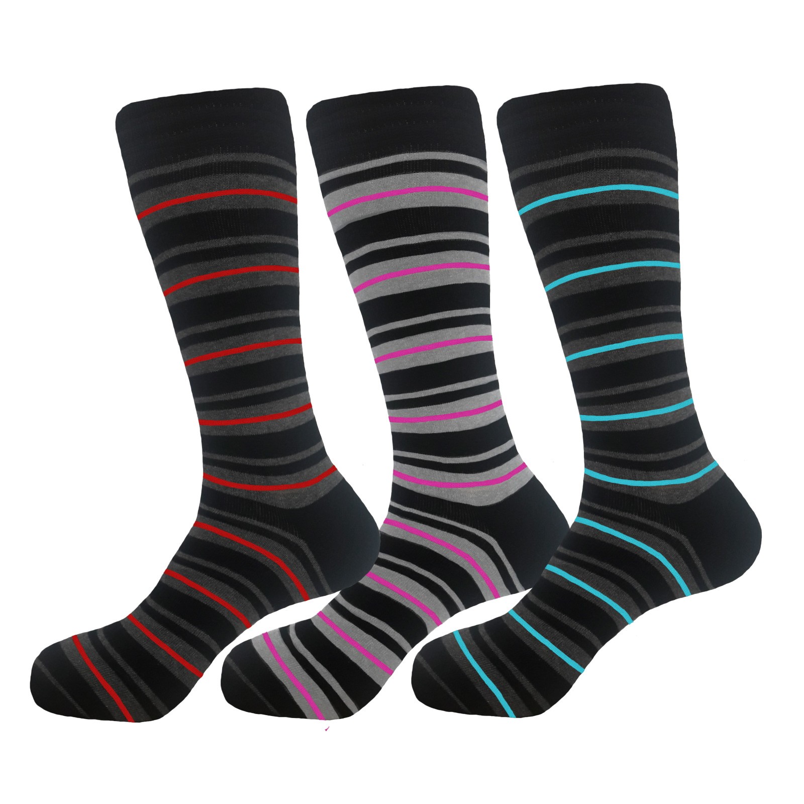 12-6 Pair MULTI DESIGN First quality Multi color Men’s COTTON Dress Socks 10-13