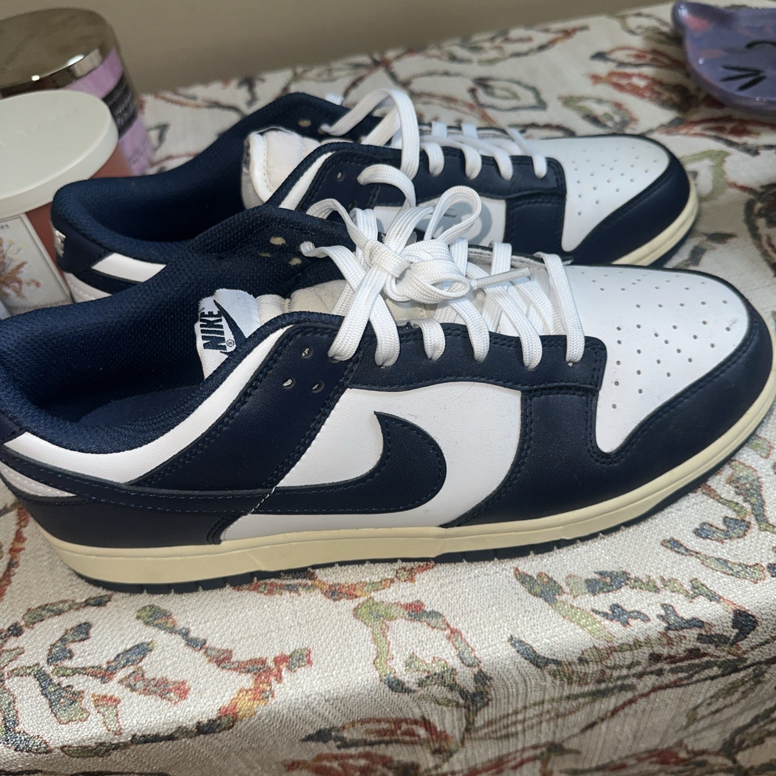 Nike Navy Blue Dunks Retro Size 10.5