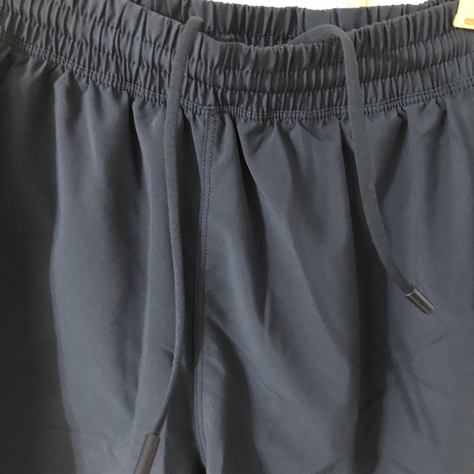 Blue Exercise Shorts S Inside Pocket Drawstring All In Motion Waist:26-30” Leg5”