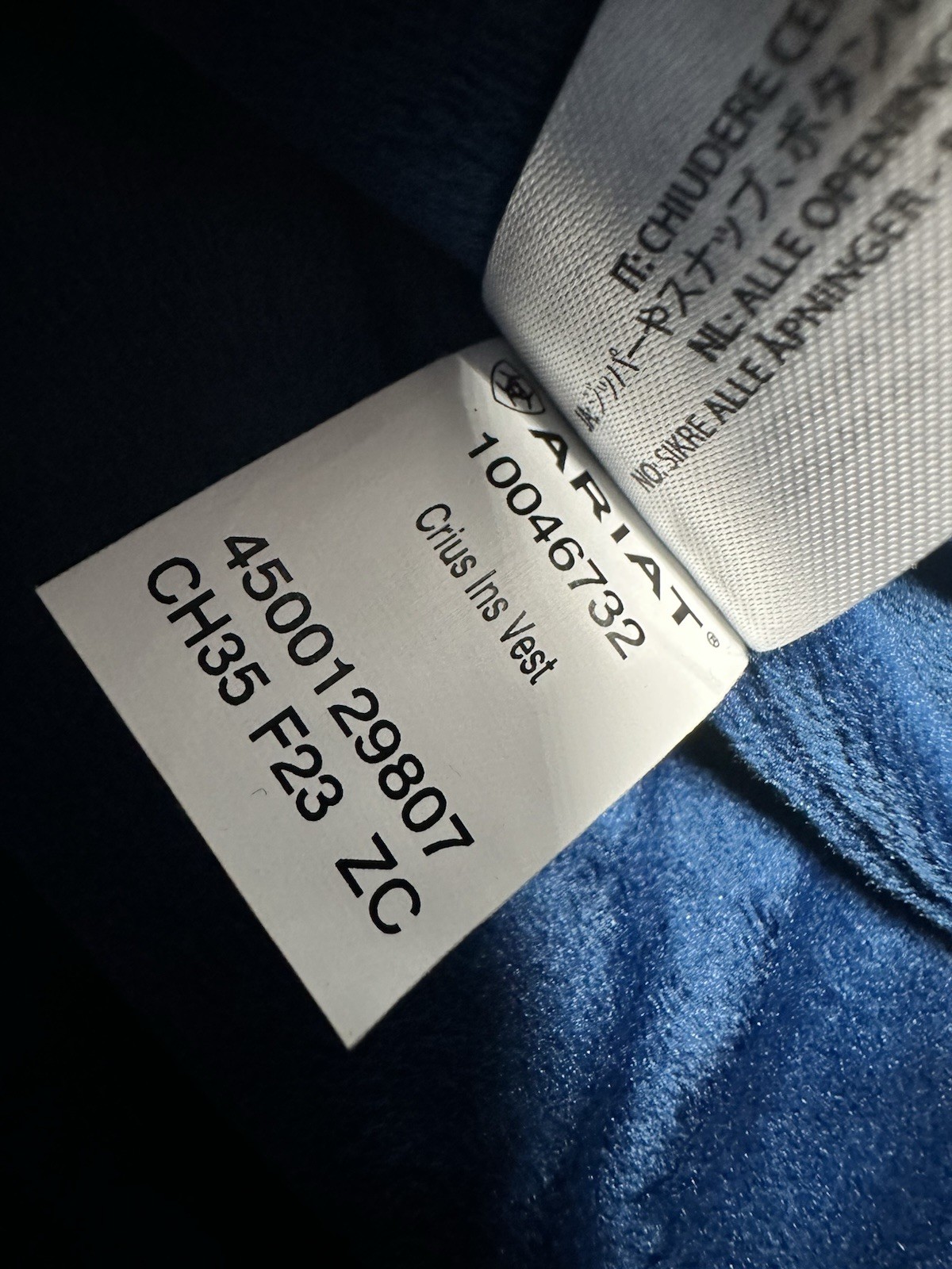 Ariat Men’s Crius Insulated Midsummer Night & Rock Climb ‼️See Pics‼️DAMAGE❗️