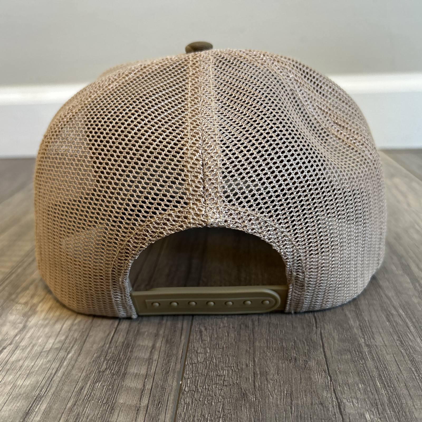 2 Webb Western Camouflage Antler Men’s Hats SnapBack Mesh Brown Beige Lot Pair