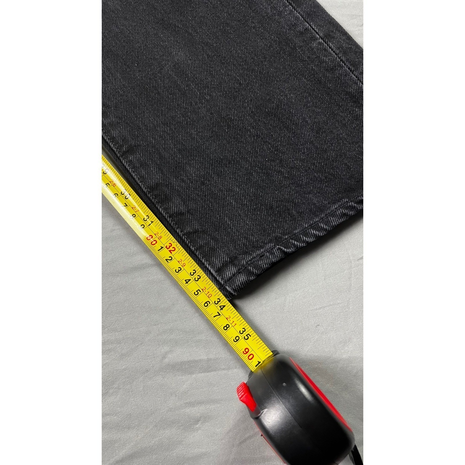 Denim Tears Levi’s 501 DT Mens Black Straight Leg Jeans 34×34 Button Fly New