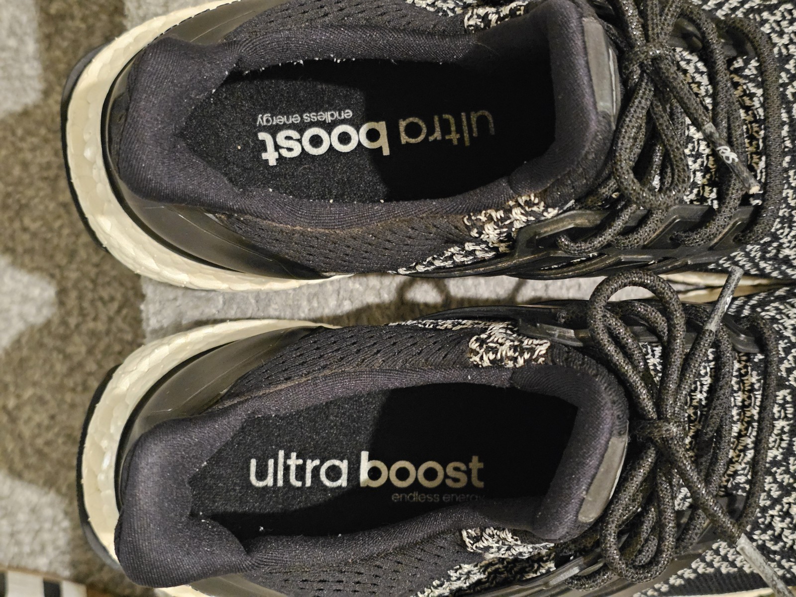 2015 Adidas Ultra Boost 1.0 Reflective Used No OG Laces Or Box