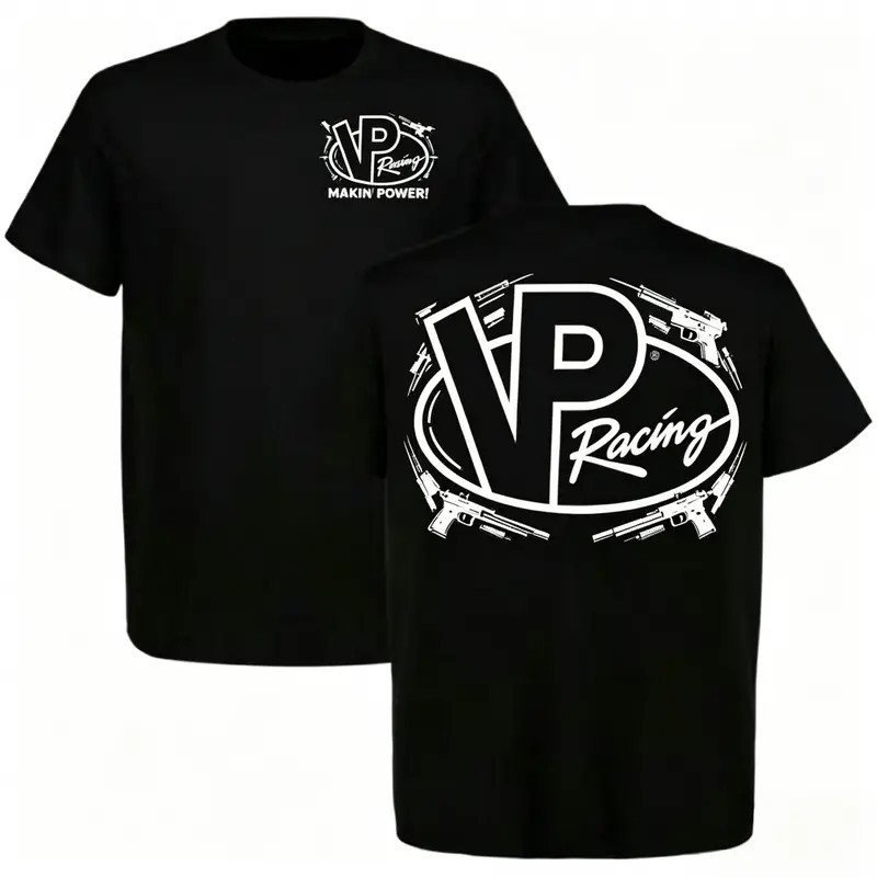 VP Racing Fuels Makin Power Graphic Tee Black Motorsport Car Shirt