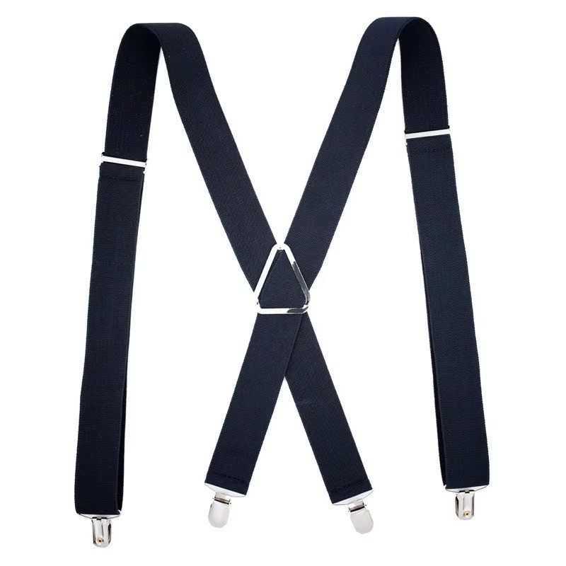 Heavy Duty Suspenders Adjustable Elastic Braces Men Women Work Pants Belt Strap