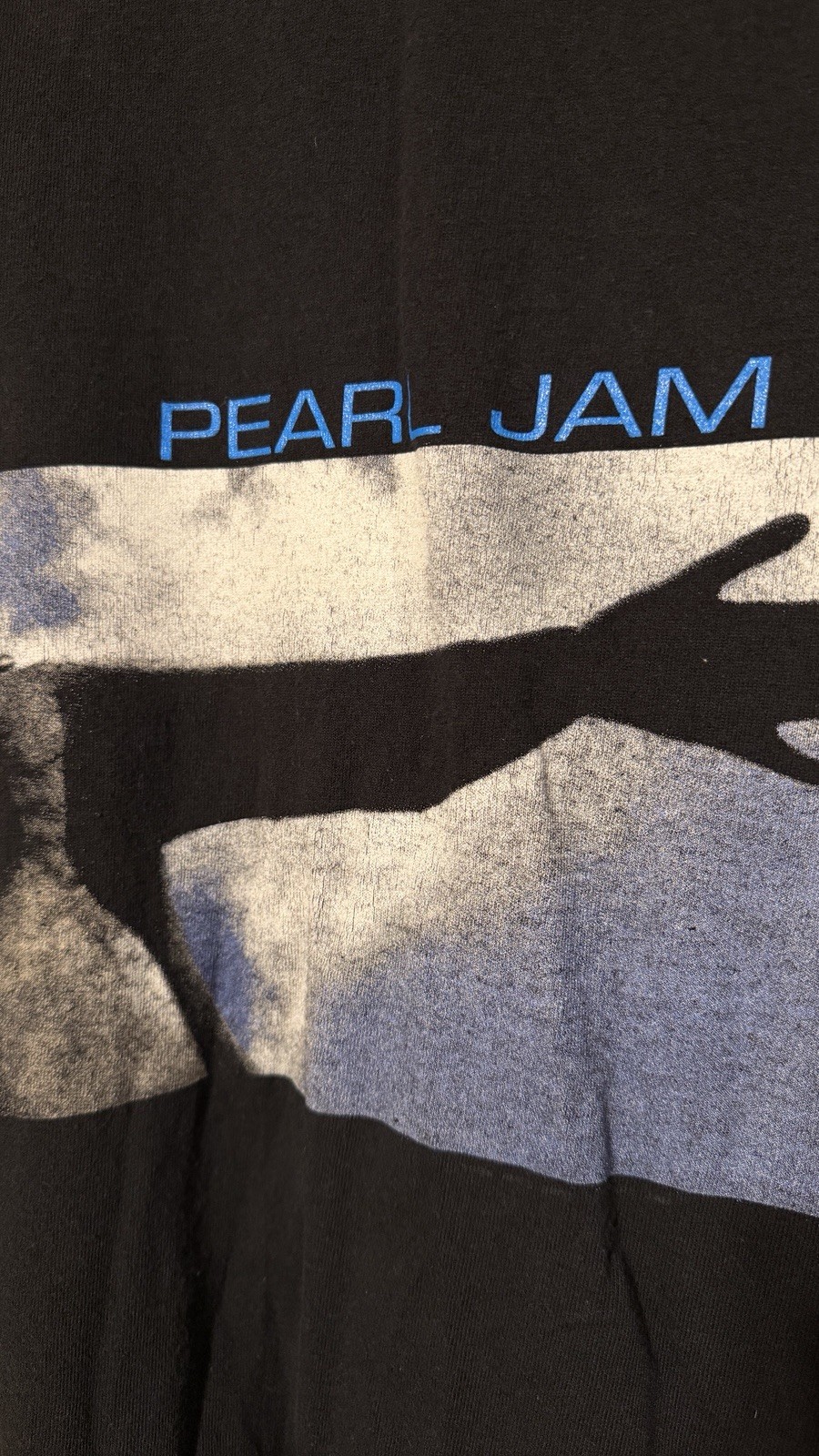 Vintage 1998 Pearl Jam Yield Tour Tee -XL- Black Made in Canada 360 Print