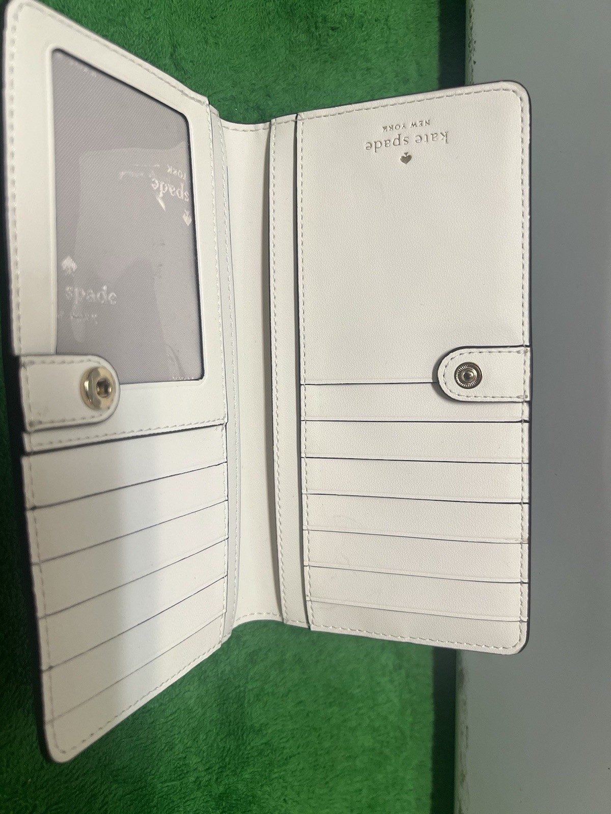 Kate Spade Strawberry Bi Fold Wallet. Size 6.75” X 3.5