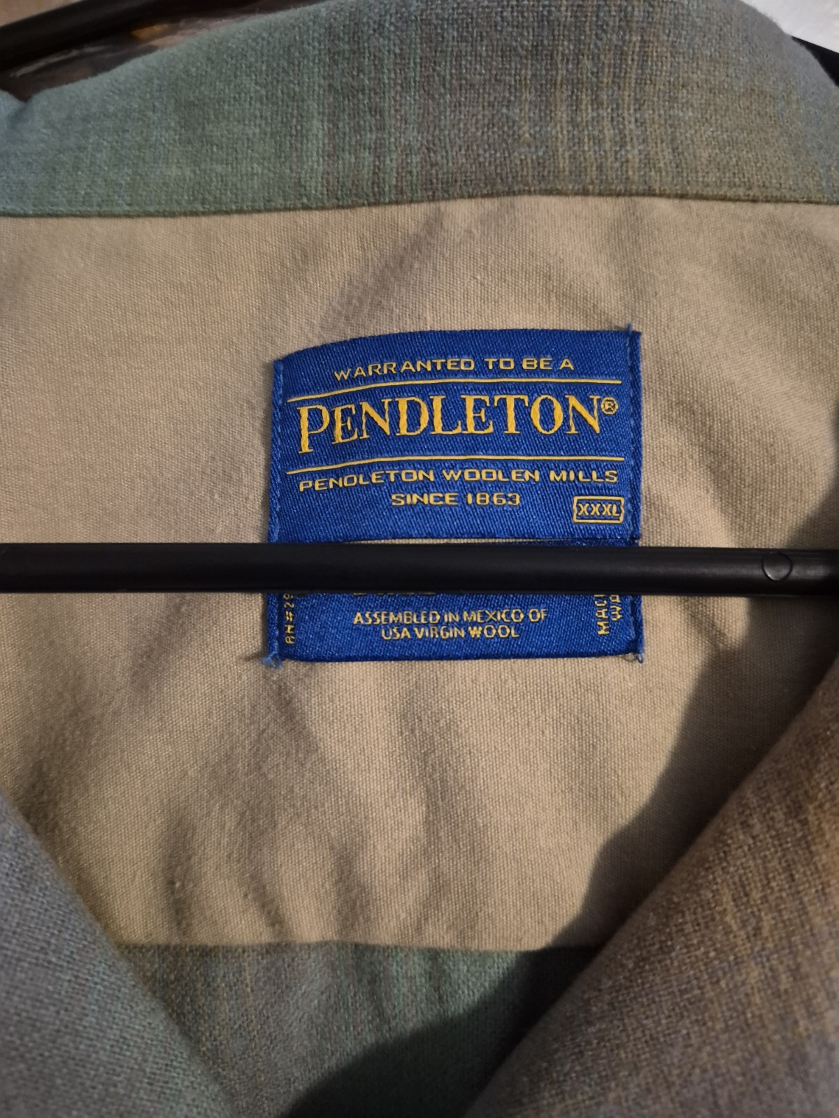 Pendleton Board Shirt XXXL Regular Shadow Plaid