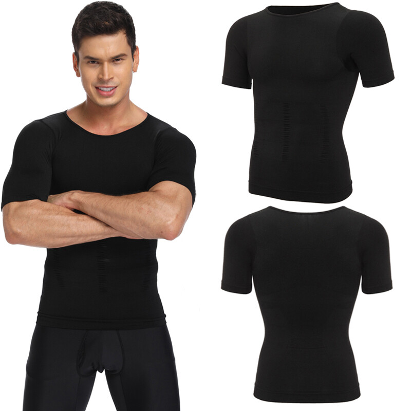 Shaper Men’s Body Toning Shirt Ultra Durable Vest Compression Underwear Tank Top