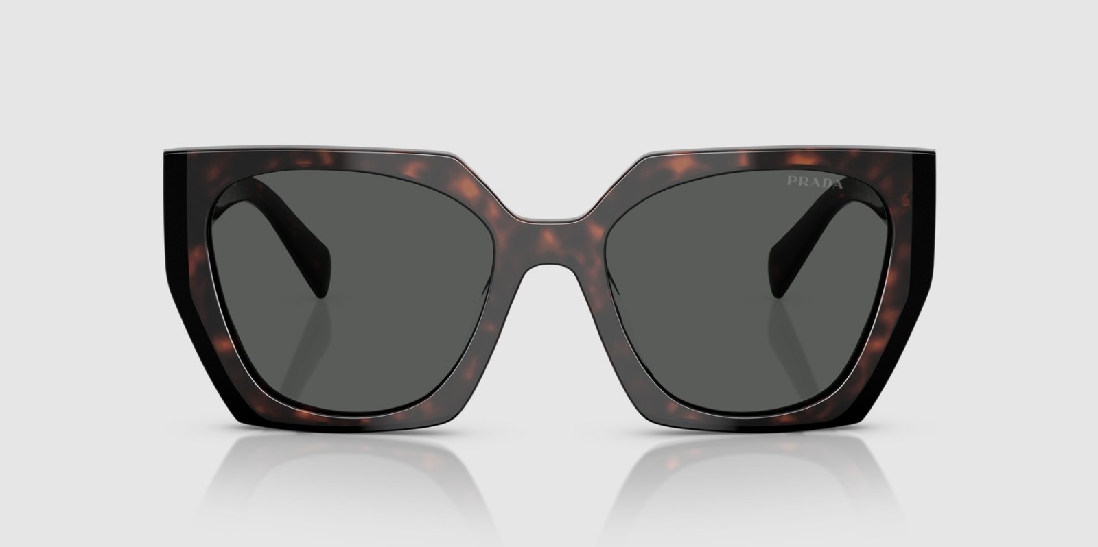 PRADA PR 15WS 24B40L Root Black Dark Grey 54 mm Women’s Sunglasses