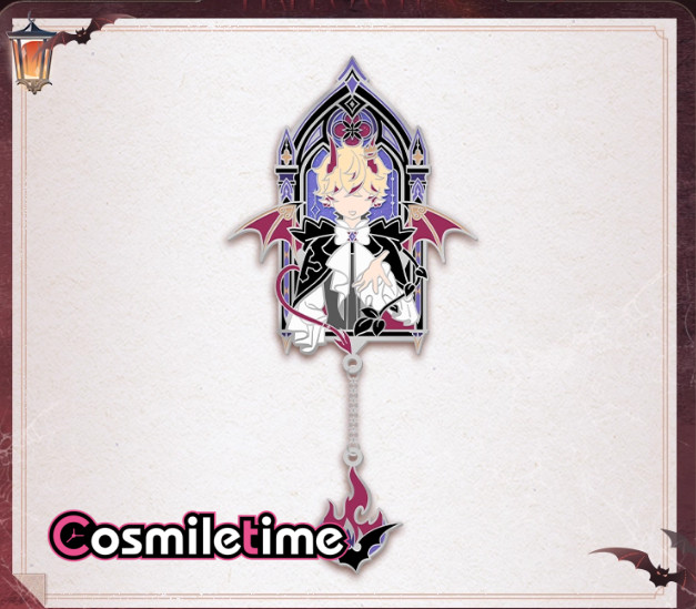 Mr Love: Queen’s Choice Kiro Gavin Metal Badge Brooch Game Collection Anime YZ