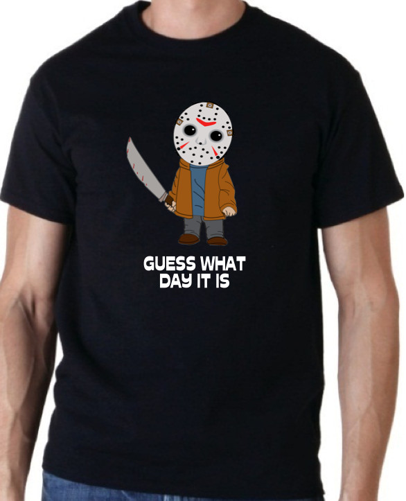 JASON VORHEES FRIDAY THE 13th CUSTOM T-SHIRT ADULT AND YOUTH SIZES