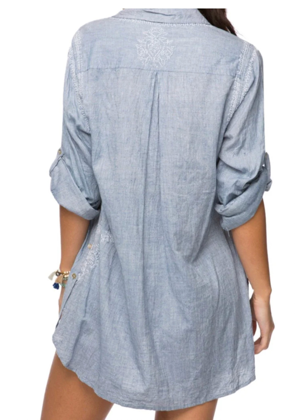 Boyfriend Blouse – Coverup – Minidress