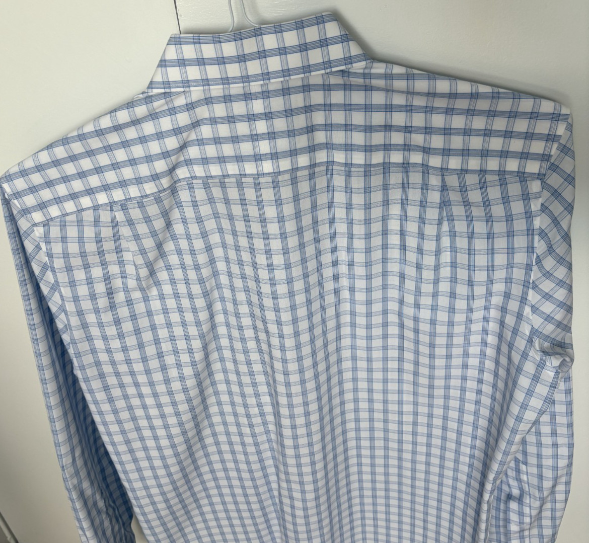Bonobos Men Button Down Shirt Blue Check Slim Fit Size 15″-33″ -Taking Offers