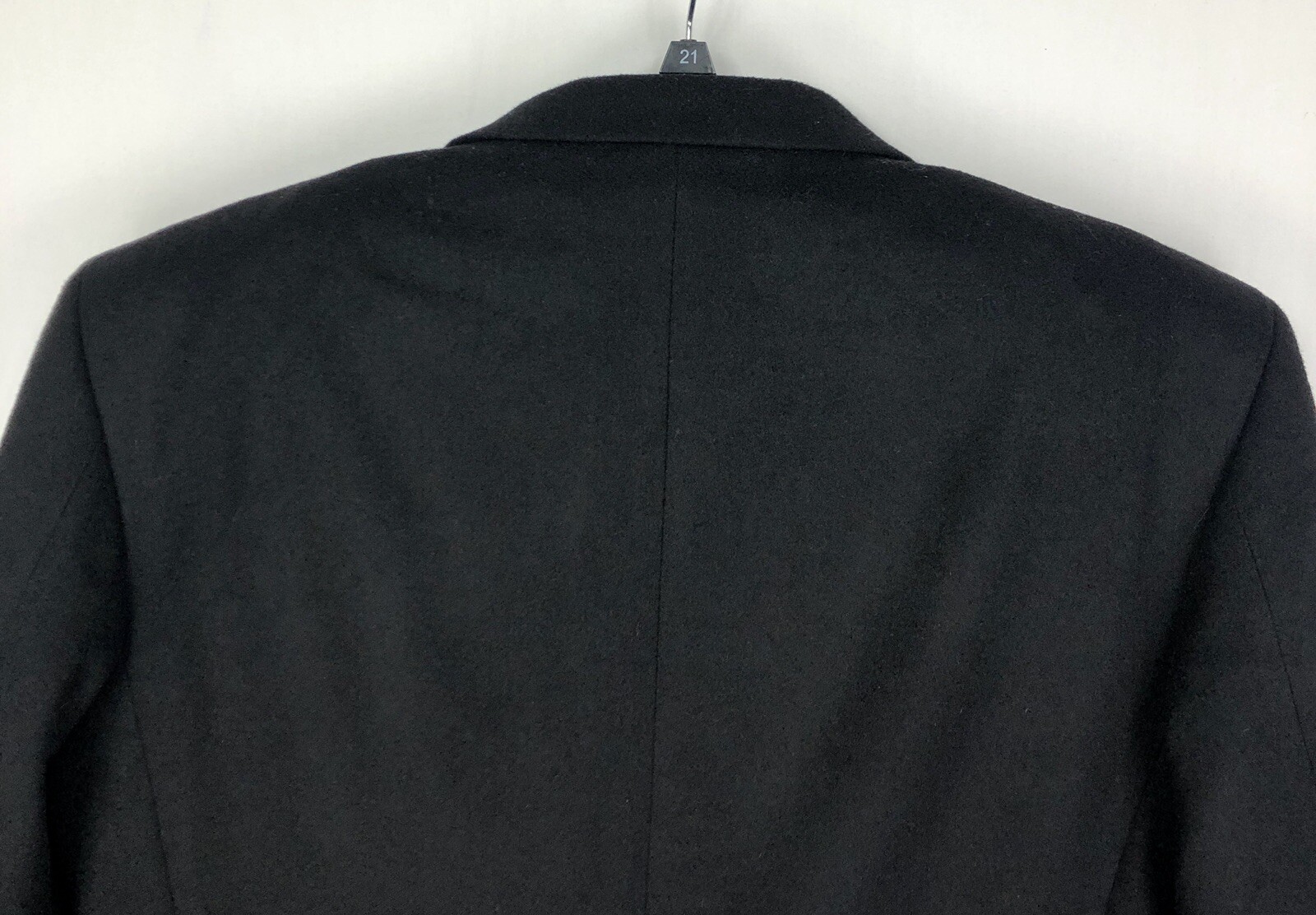 Tailors Row by Deansgate Men Jacket Blazer L 46 Black 100% Camel Hair Sport Coat