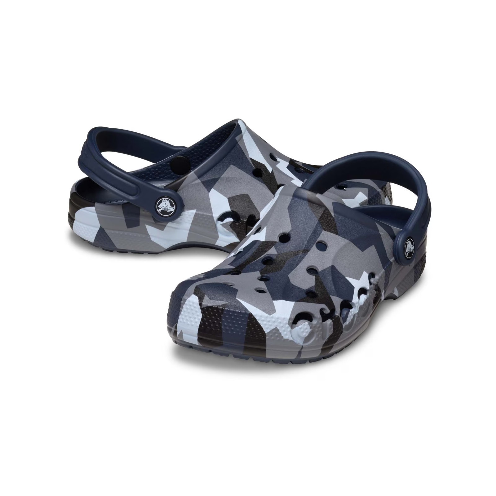 Crocs Adult Unisex Baya Clog – Navy/Multi Color