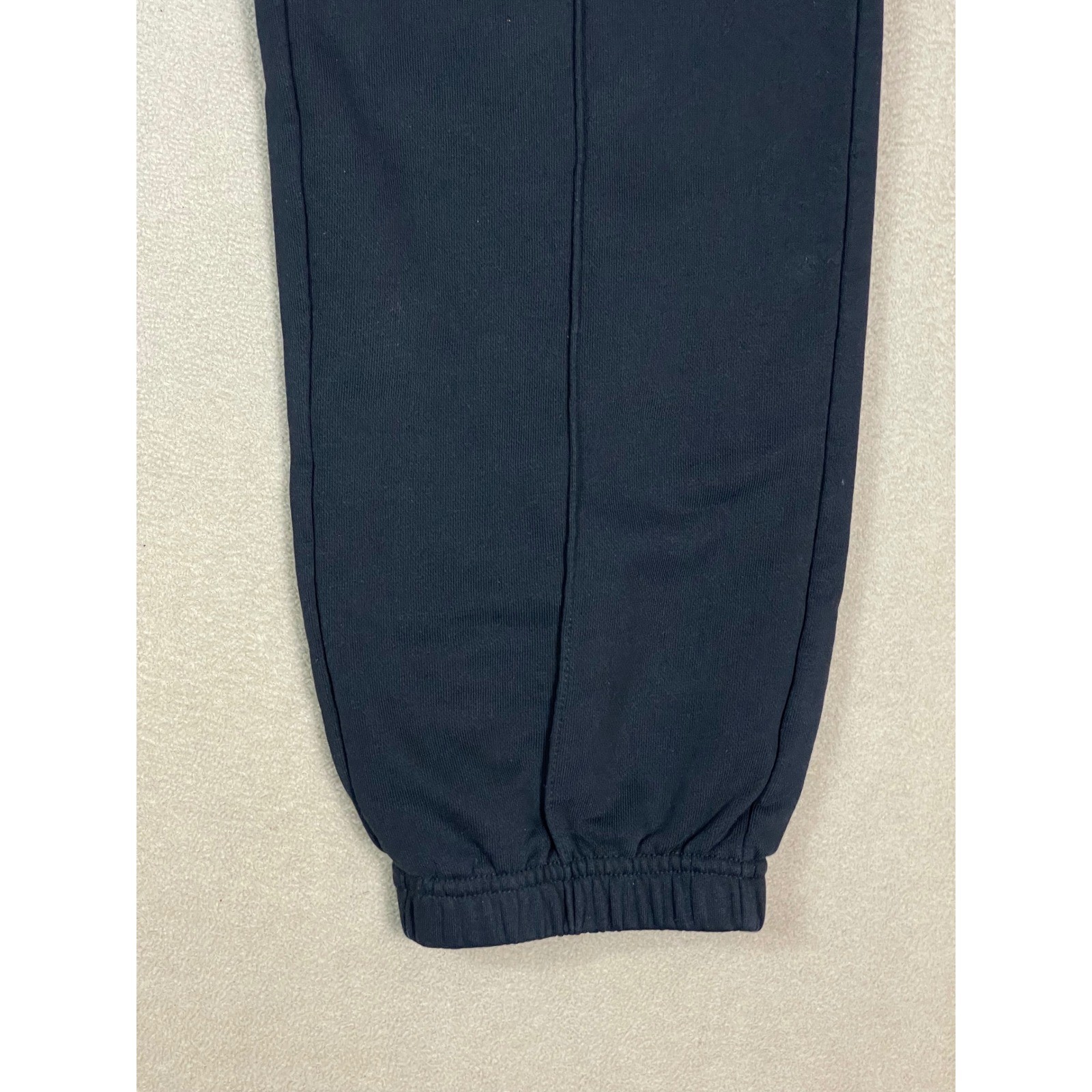 Le Coq Sportif Sweatpants Joggers Black Embroidered Rooster Logo Size L