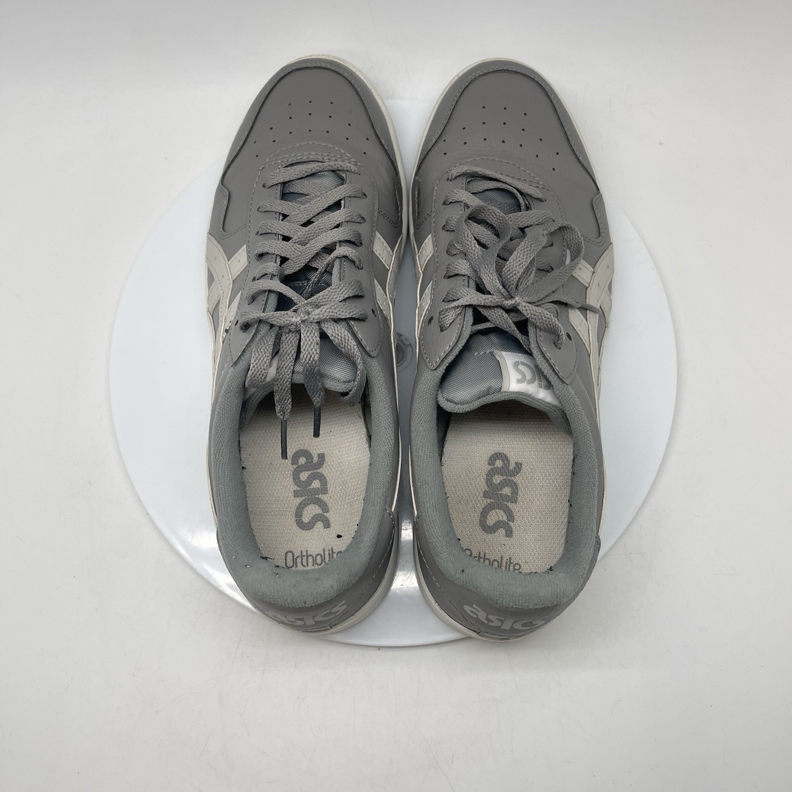Asics Japan S Sneakers Mens 10 1201A173 Gray Athletic Casual Leather Shoes