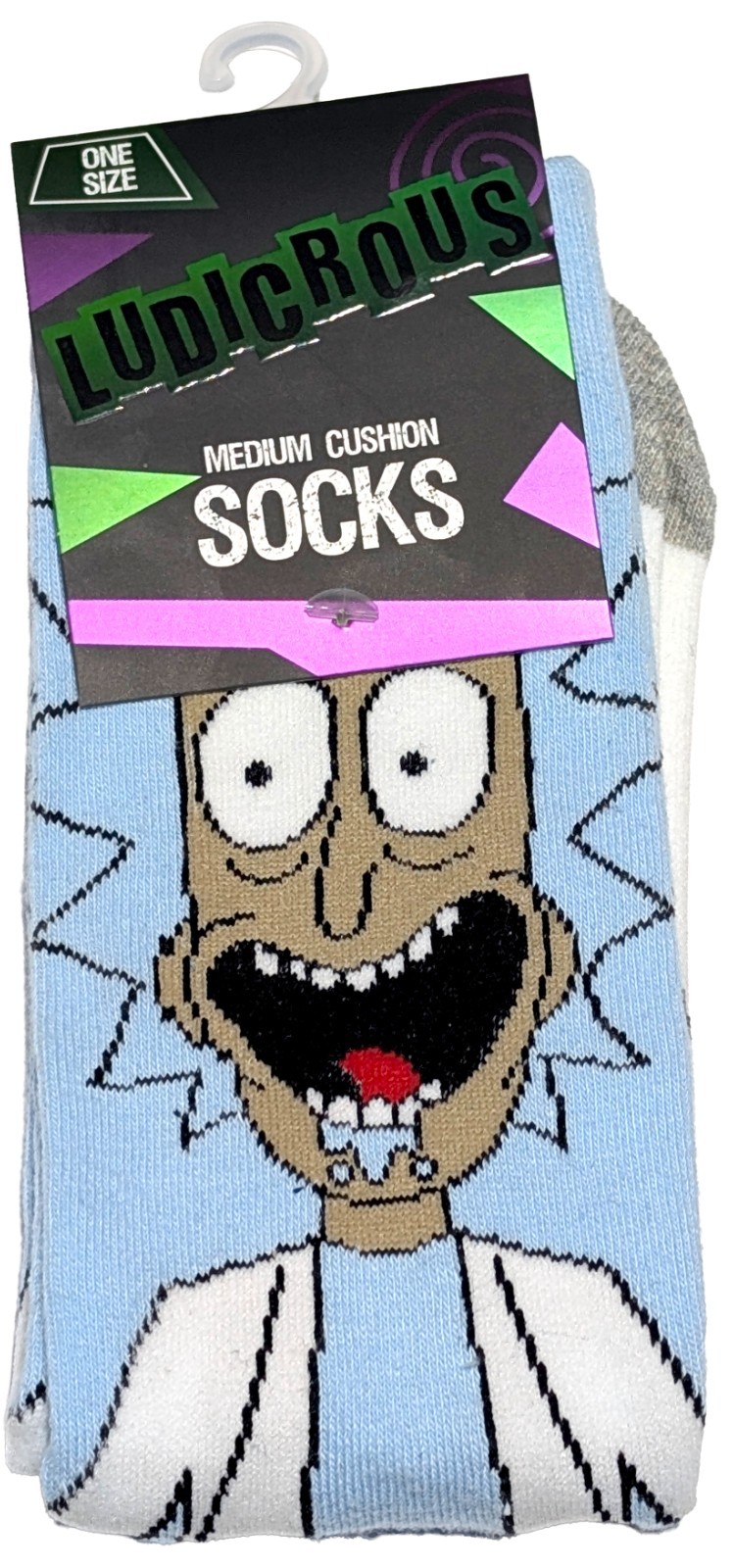 Funny Novelty Silly Unisex Crew Socks Various Styles One Size Fun Unique Socks