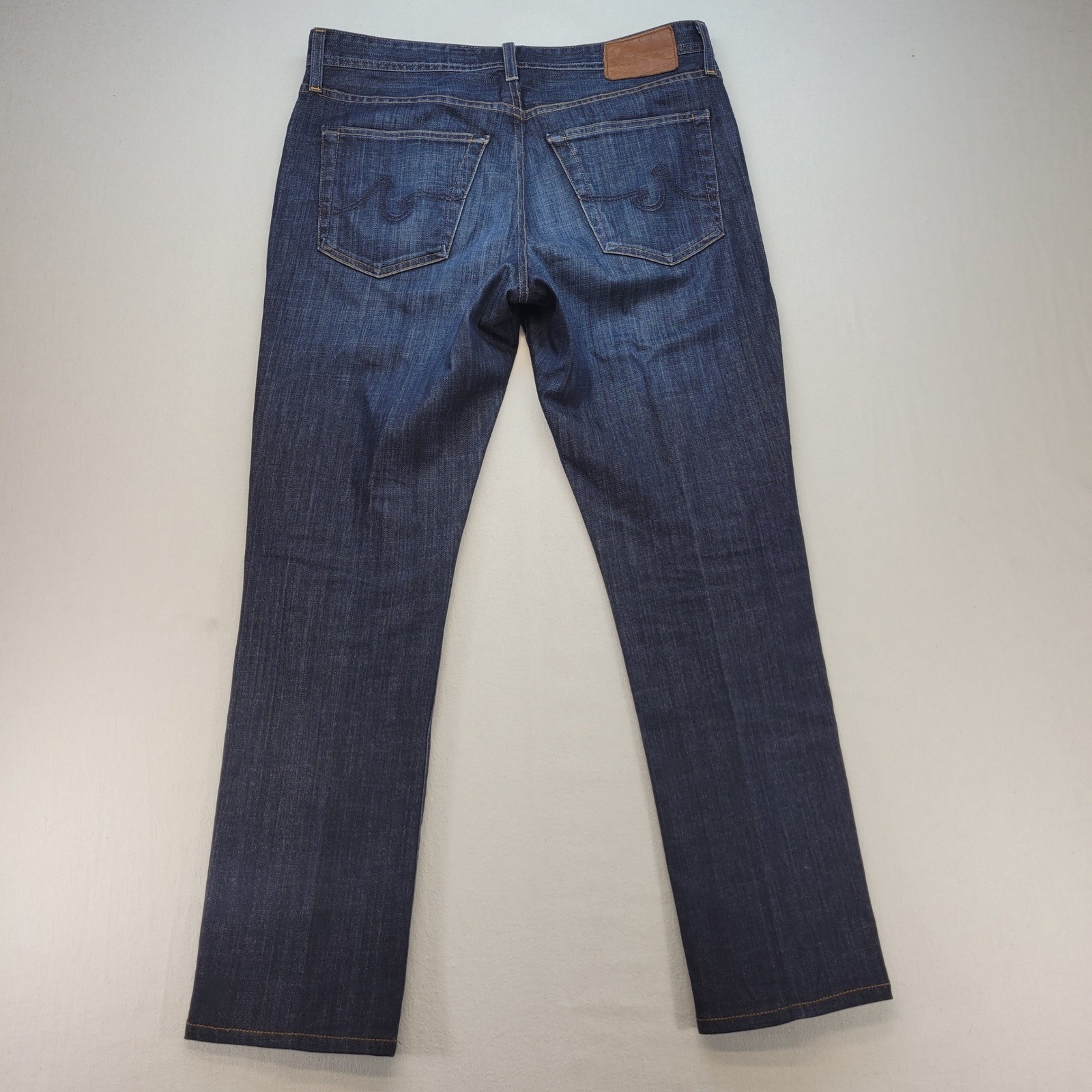 AG Adriano Goldschmied The Protege Jeans Mens 33×32 Dark Wash Straight Leg