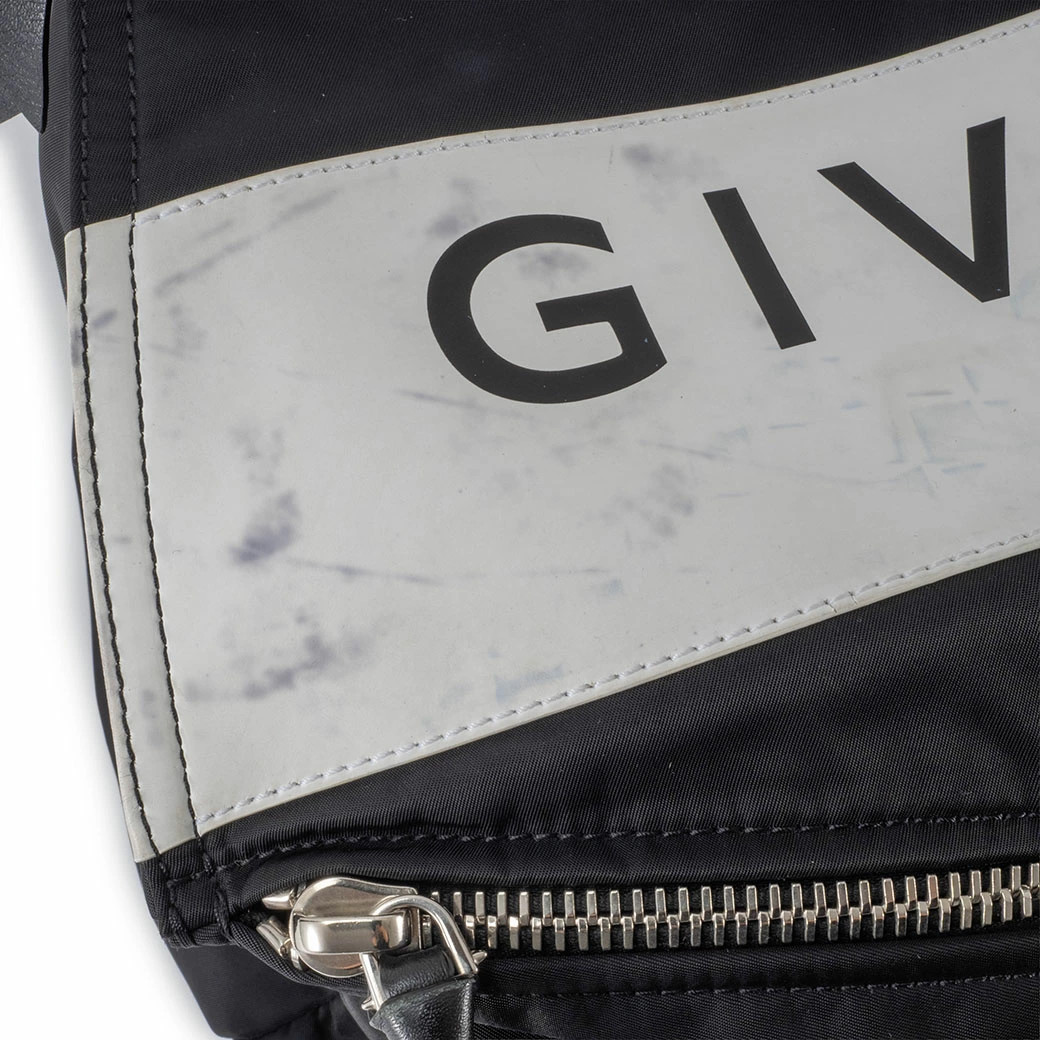 Givenchy Pandora Shoulder Bag Nylon Canvas Black Men’s #URB355