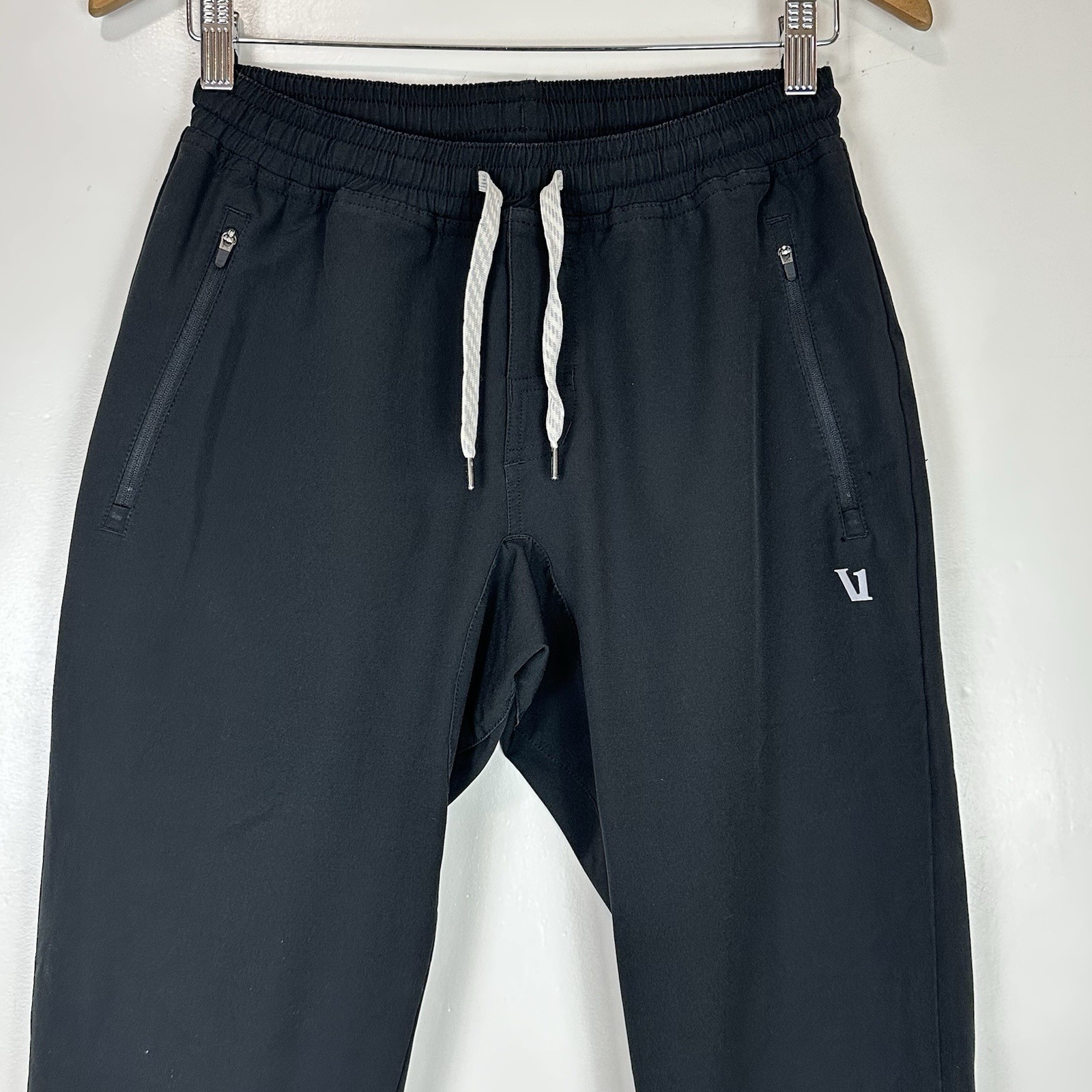 Vuori Transit Jogger 30″ Black Size S Performance Travel Pant Athleisure Minimal