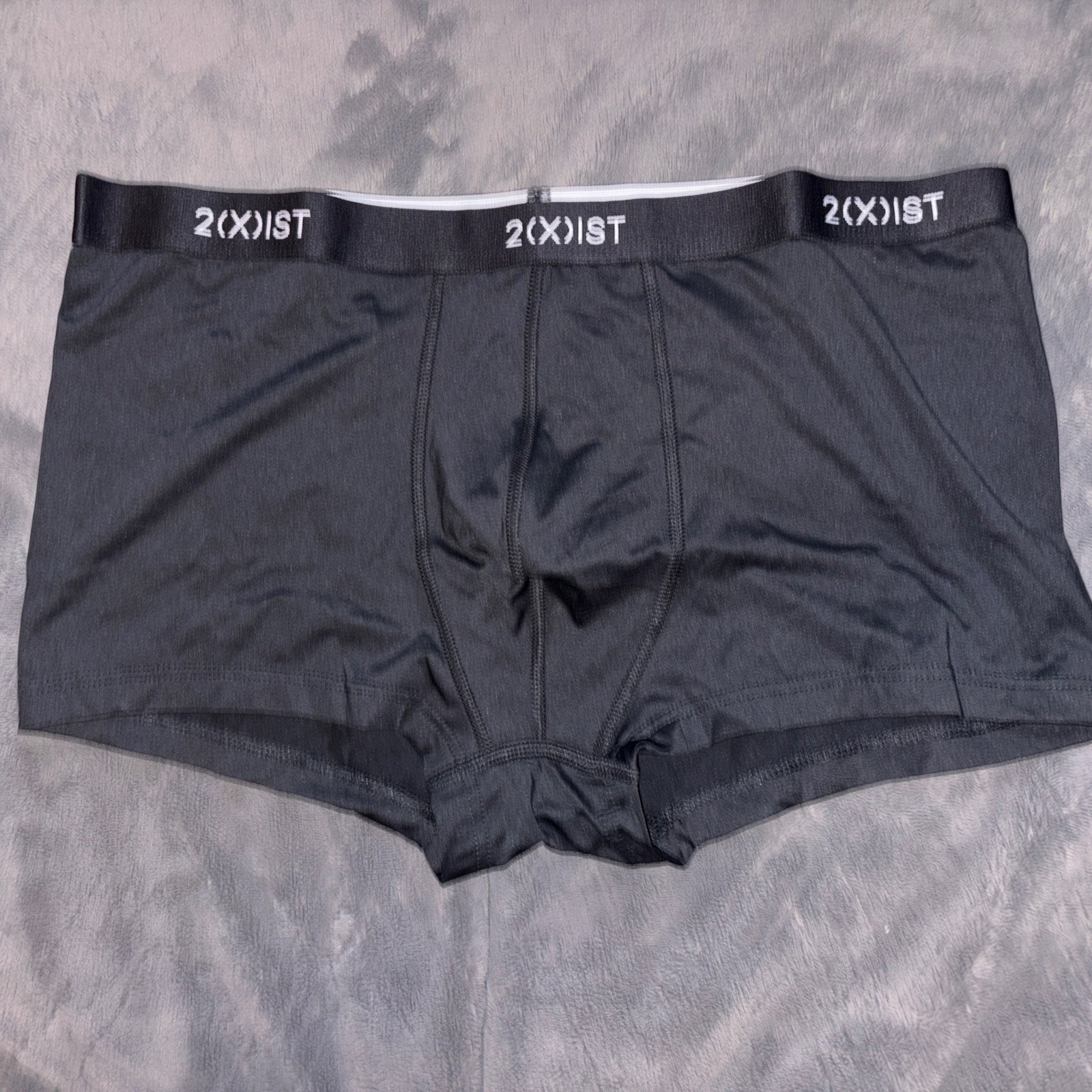 2(X)IST Men’s 3-Pack Micro Speed Dri No Show Trunk Underwear Size Large NWT