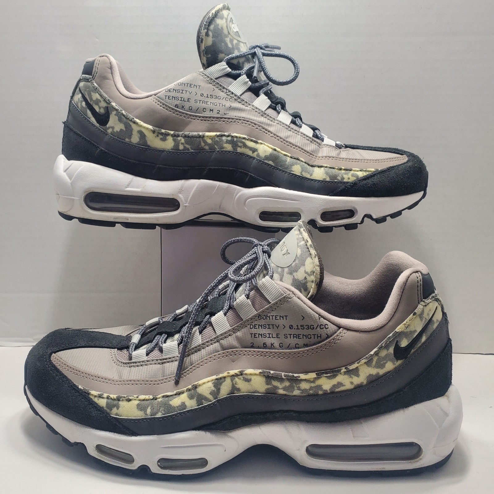 Nike Air Max 95 SE Enigma Stone Camo Men’s 11.5 CU1560-001 Sneakers