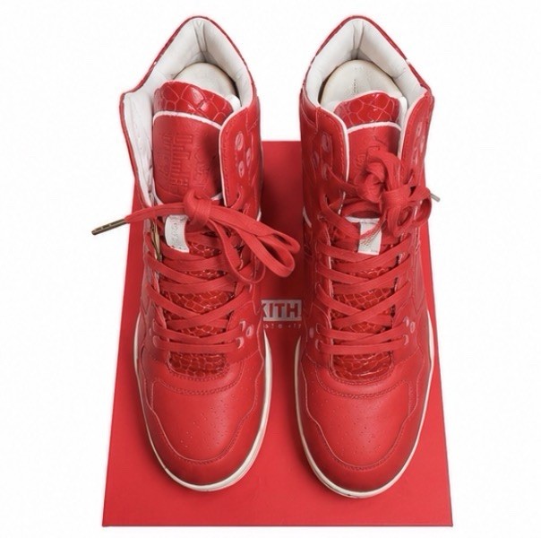 Kith x Pony M110 Ronnie Fieg Men’s Red Sneakers Size 13 Great Condition New York