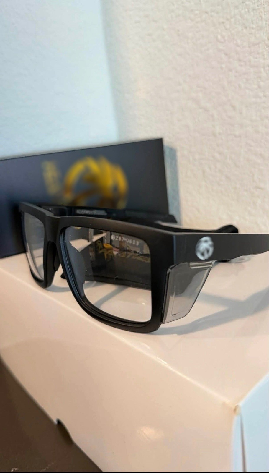 Safety z87 photochromic glasses