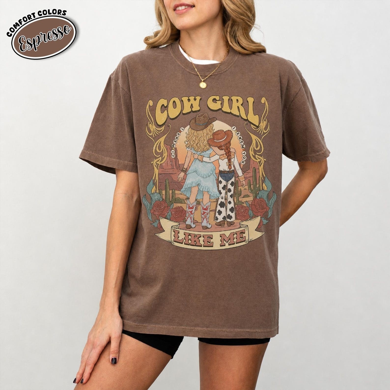 CowGirl Like Me Shirt, I Knew It I Knew You Tee, Swiftie Comfort Colors T-shirt