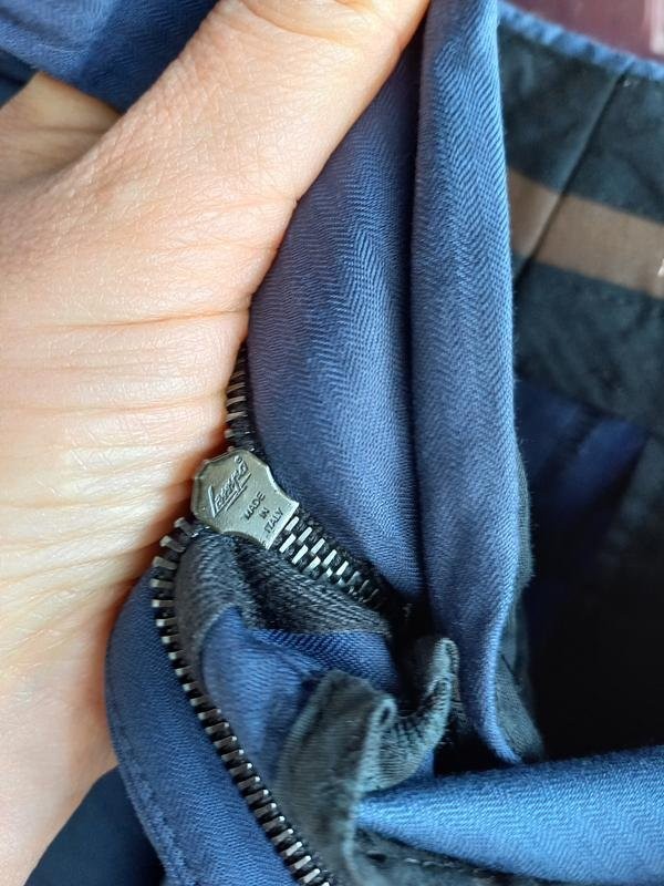 Men Roberto Cavalli Trousers Navy Linen Wool 29 /