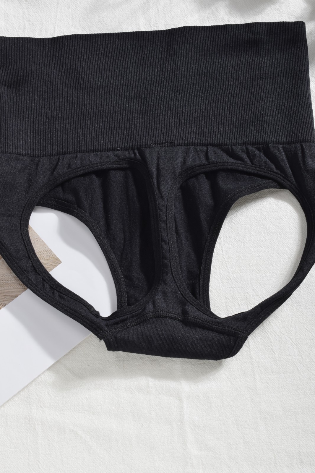 High Waist Butt Lifter Shapewear Tummy Control Open Hip Shaper Shorts
