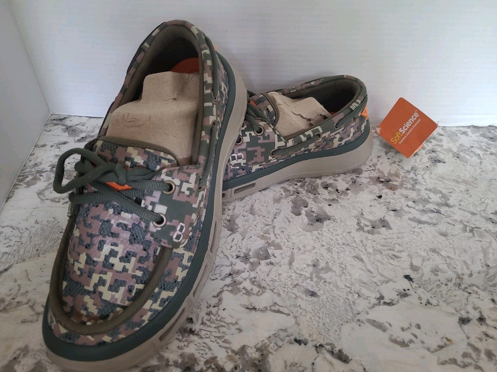 Soft Science Shoes Fishing Boat Shoes Sage Digi Camo Shoes Men’s 8/Women’s 10