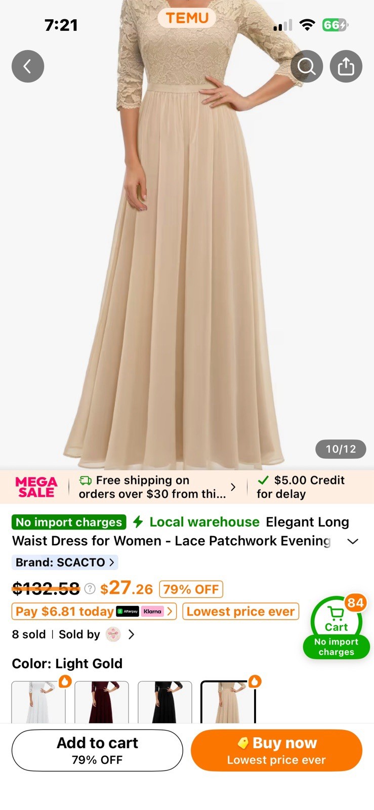 Bridal Mother Bride MOB Dress Evening Party Wedding Elegant Soft Lace V-neck