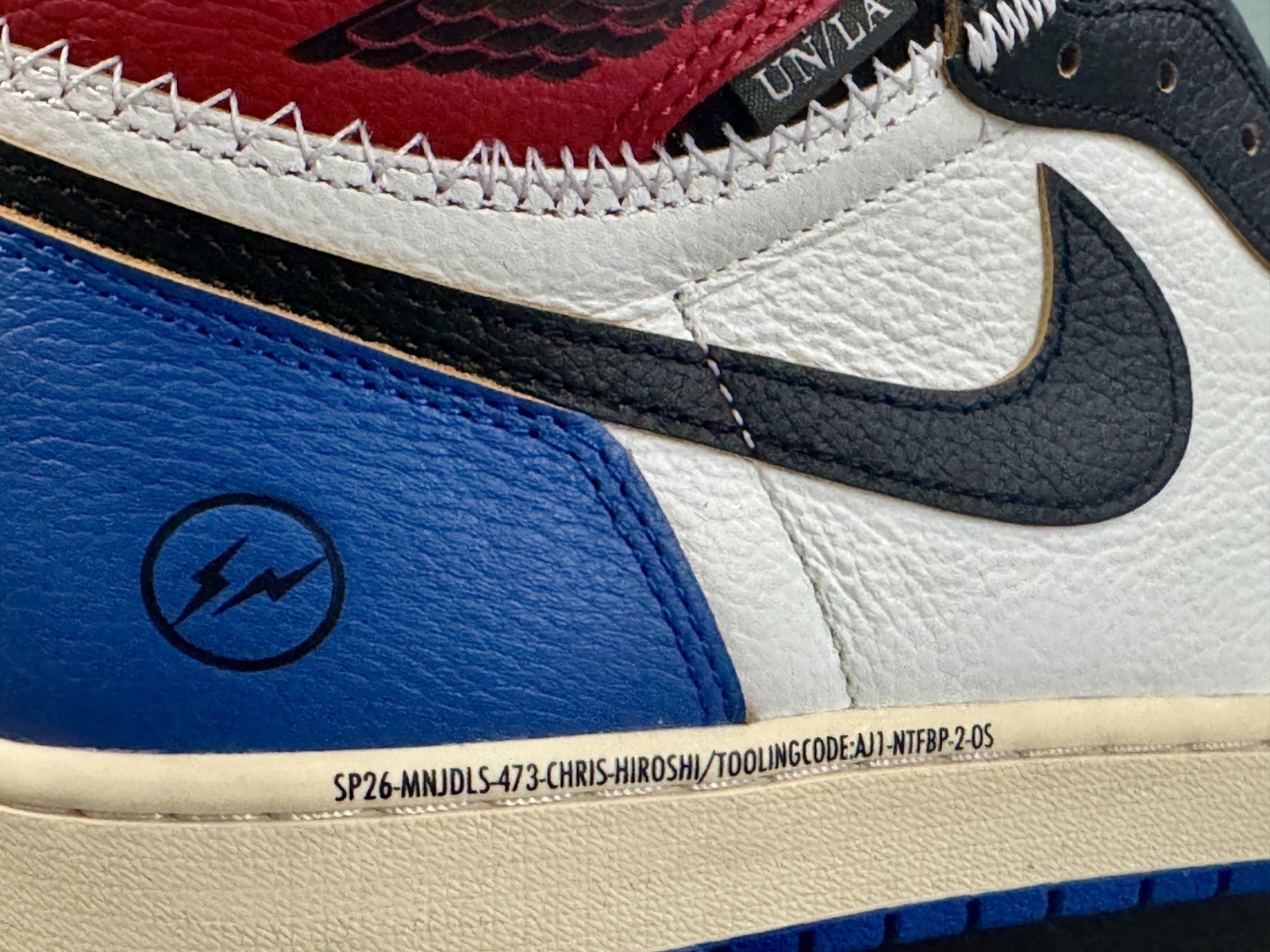 Air Jordan 1 x Fragment x Union LA Retro High Varsity Red IO7847-002 – Size 11