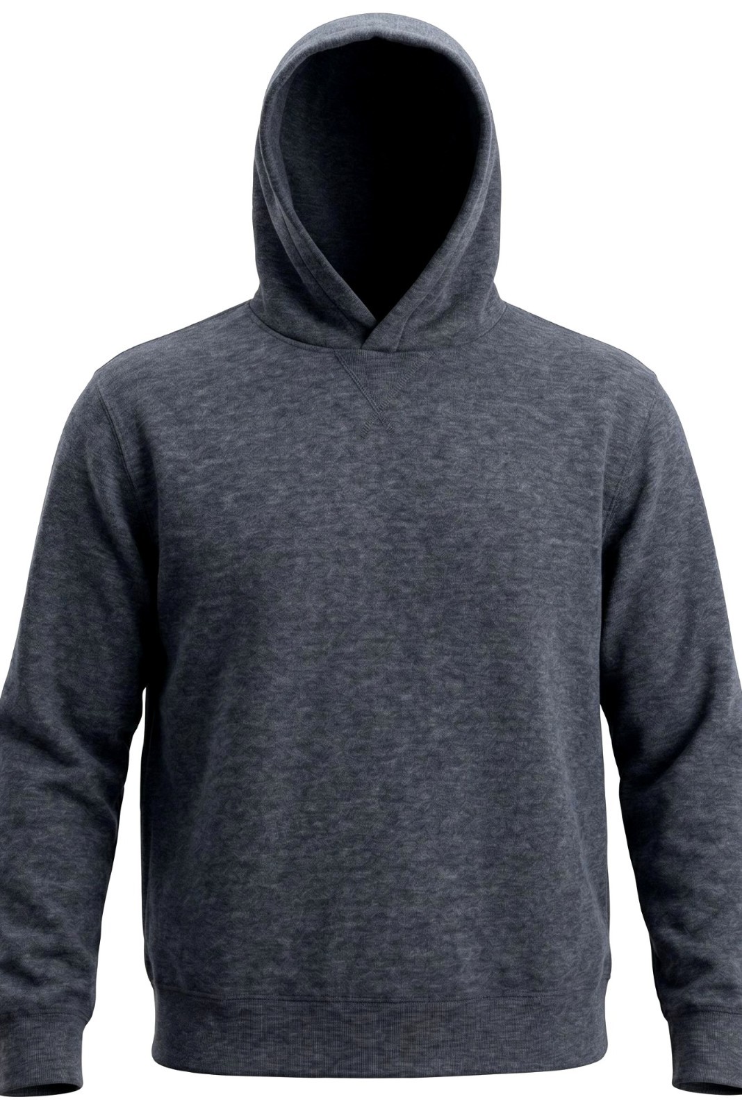 NWT Jachs New York Mens XL Heavyweight Wool Blend Pullover Hoodie Blue Gray