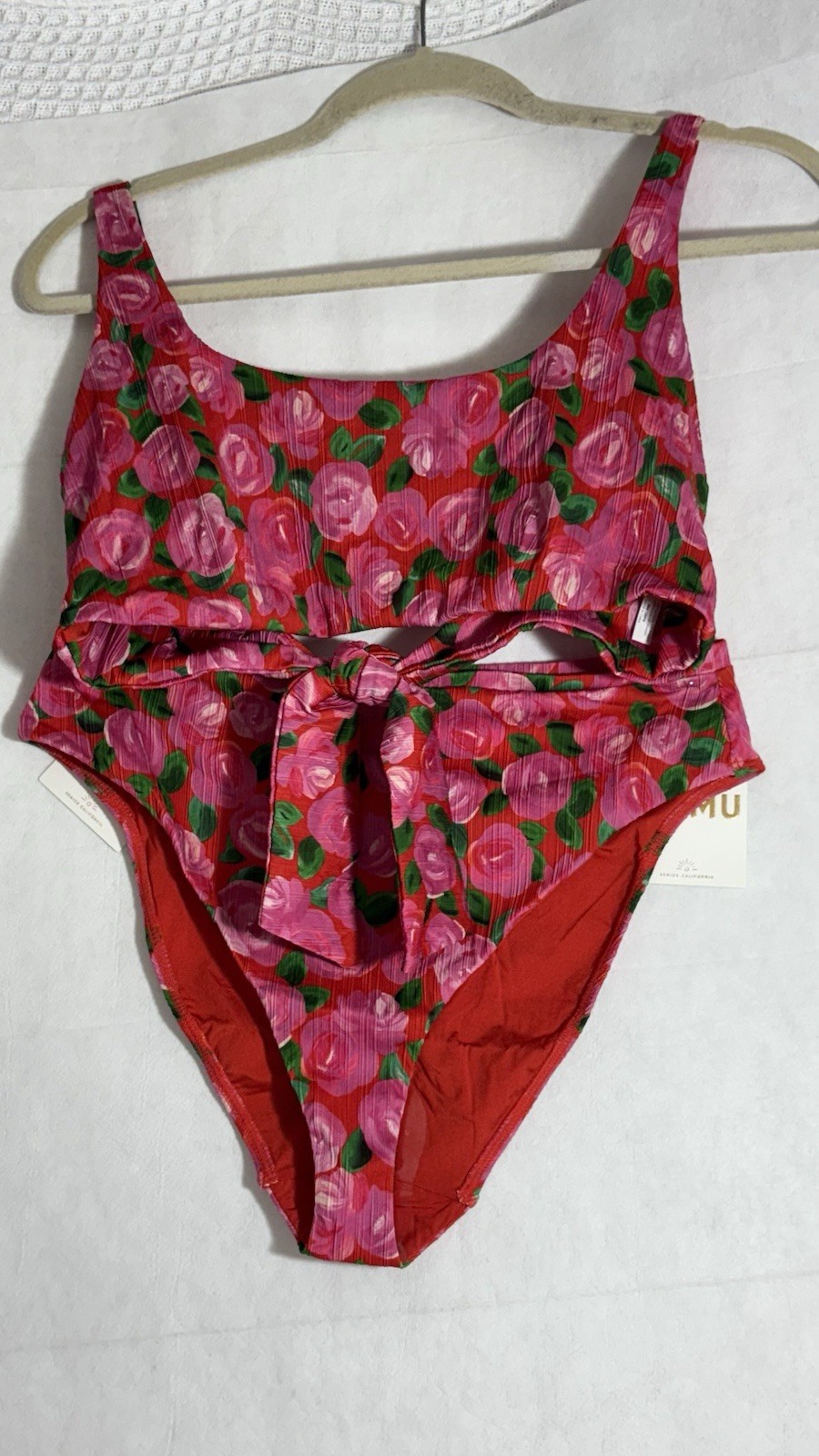 Show Me Your Mumu Maldives 2 Piece Swimsuit Rosie Blooms Print SZ XL Free Shi