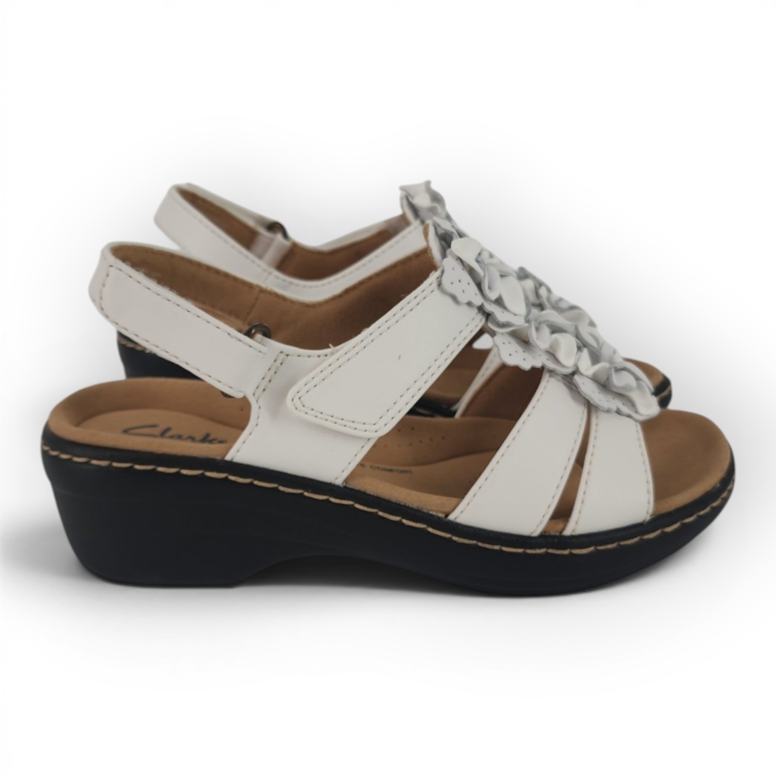 Clarks Women’s Merliah Sheryl Heeled Sandals Size 5M