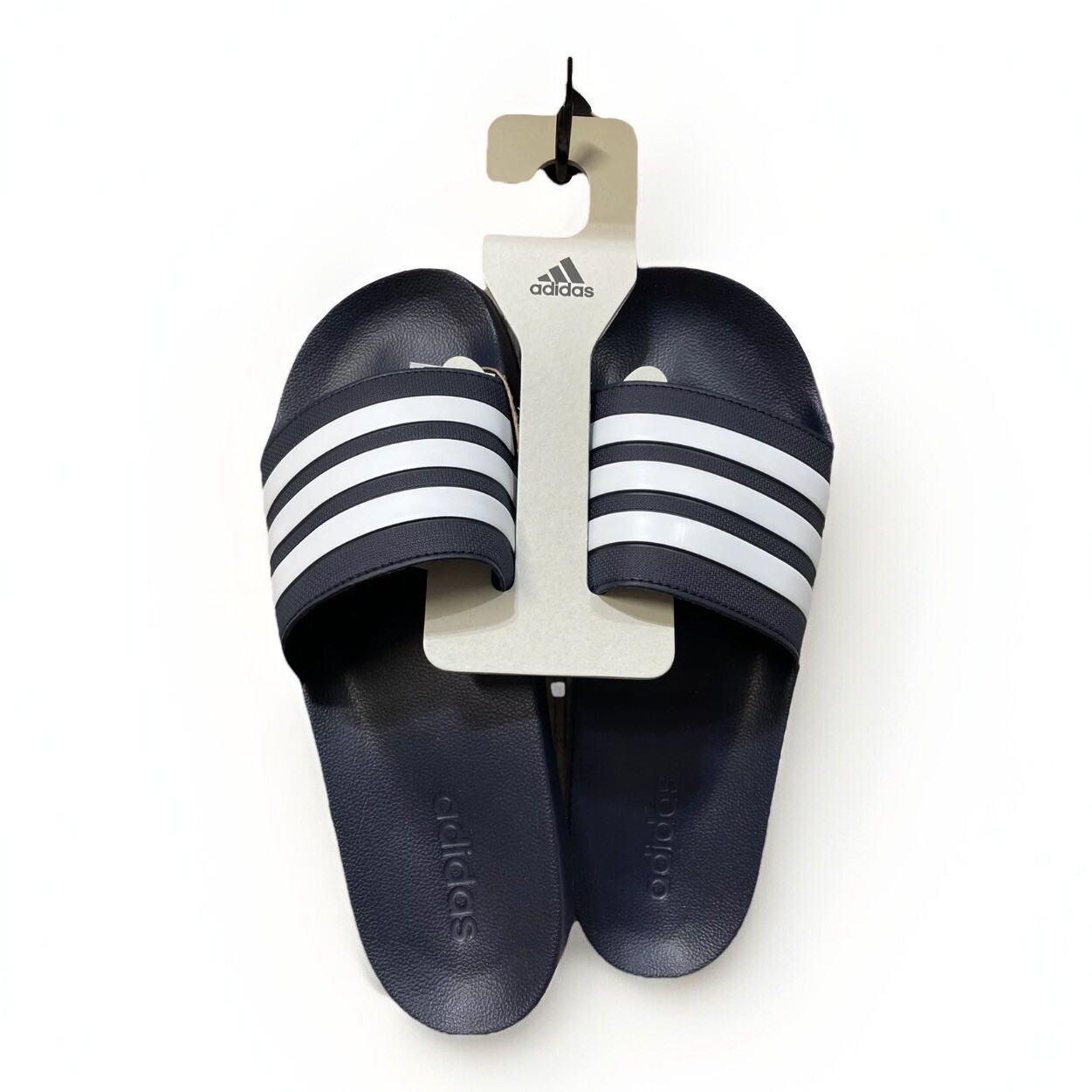 NEW ADIDAS MEN’S ADILETTE SHOWER SANDALS SLIDES SIZE 12 GZ5920 Blue White NIB