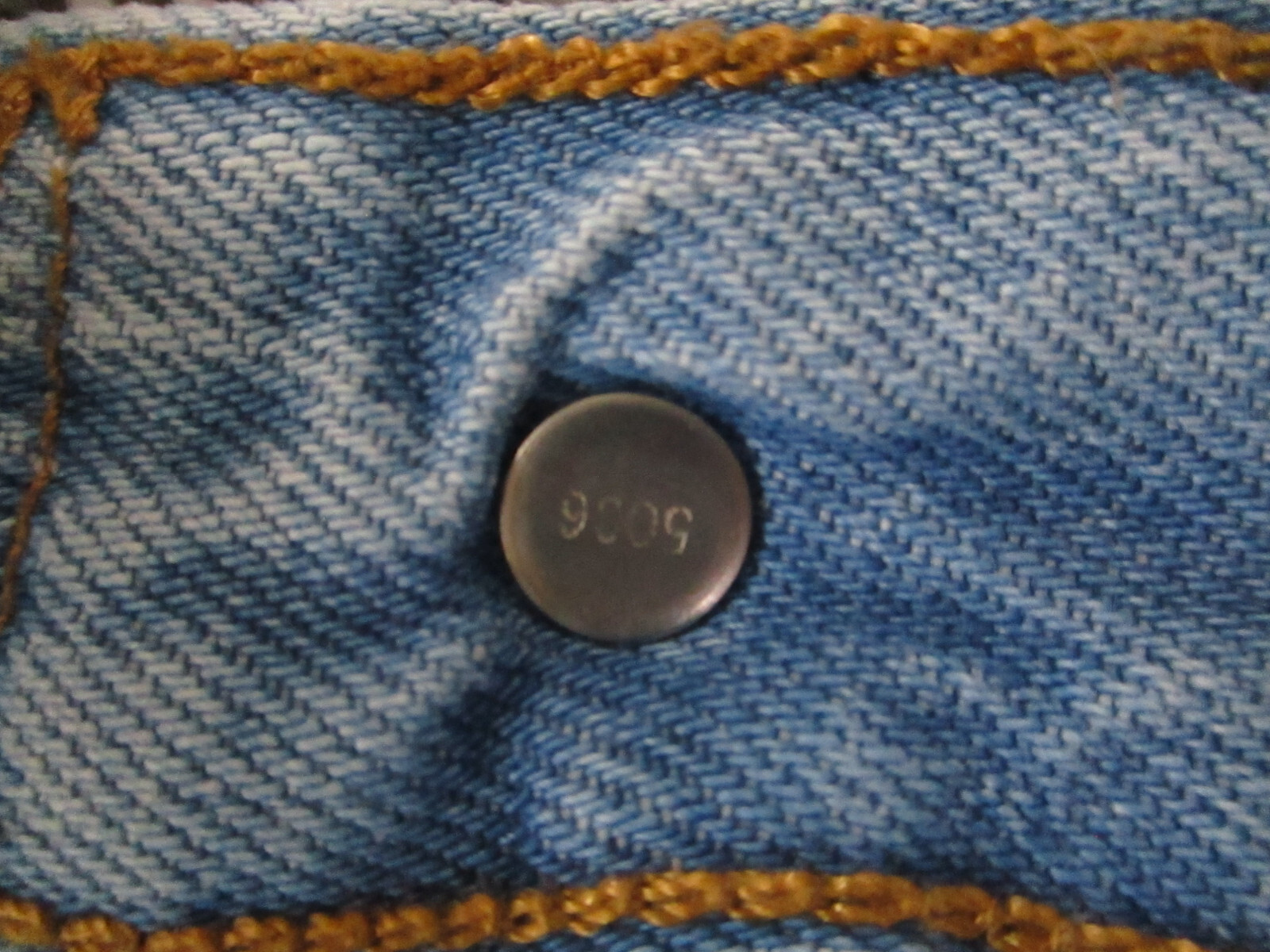 Levis 501 S Big E Jeans Womens 27×27 Blue Denim Skinny High Waist Western Retro