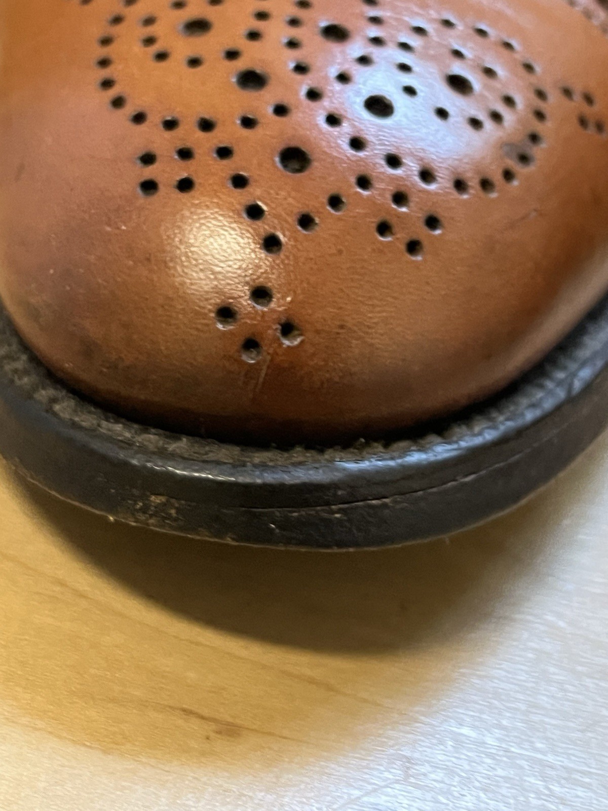ALDEN BROGUES SIZE 12 SEE PICTURES