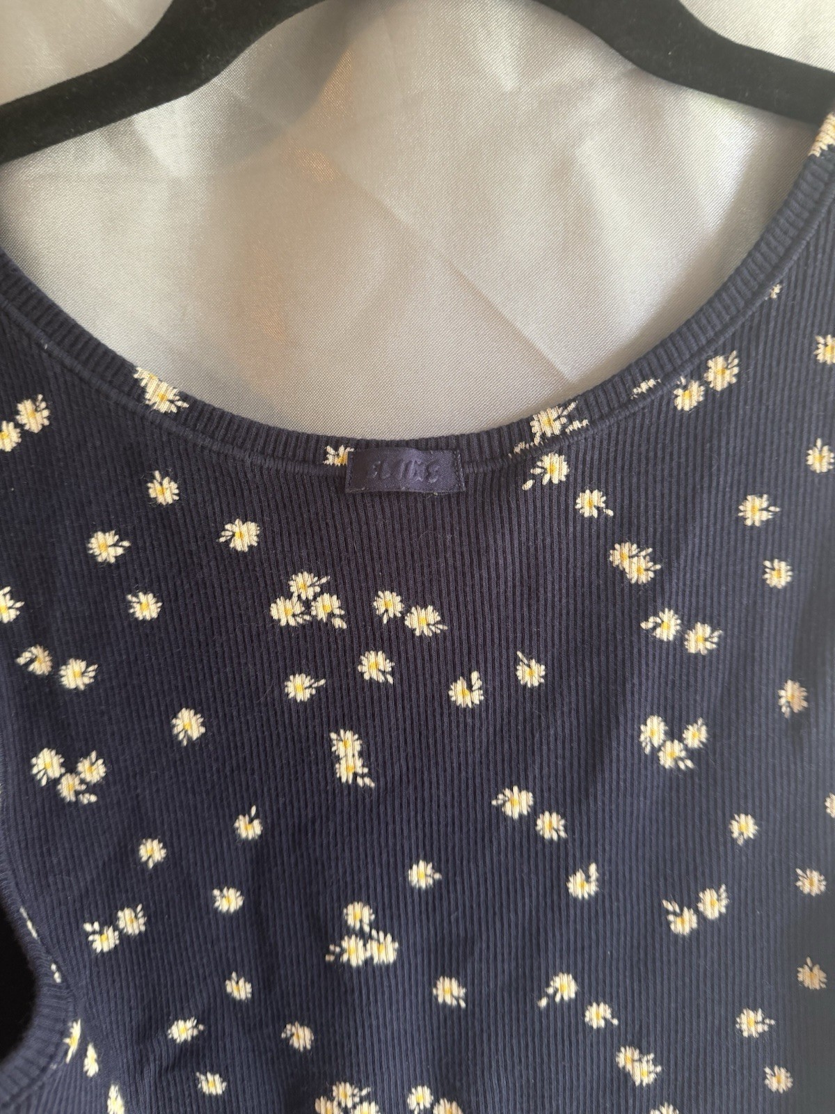Skims Cotton Rib Tank Size Large