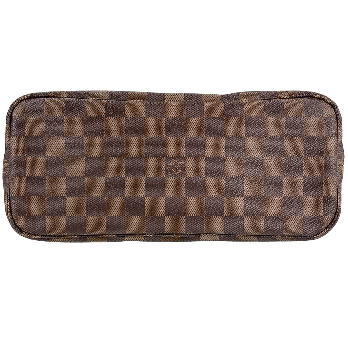 Louis Vuitton Damier Neverfull PM Leather Fabric Brown Tote bag 4104