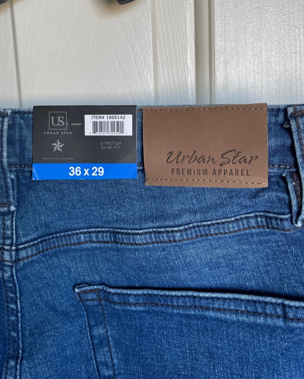 NEW Urban Star Men’s Stretch Jean 36 X 29 Slim Fit NWT
