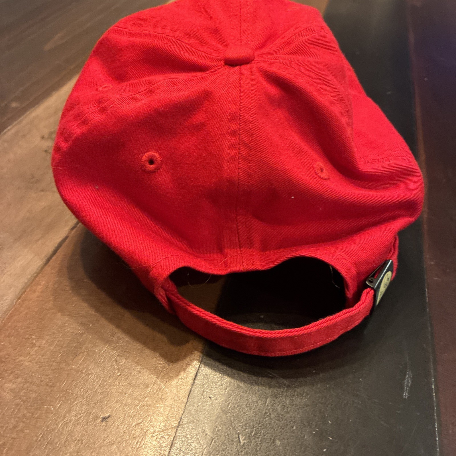 Buc-ee’s Buc-ee Beaver Embroidered Logo Classic Red Adjustable Baseball Hat Cap