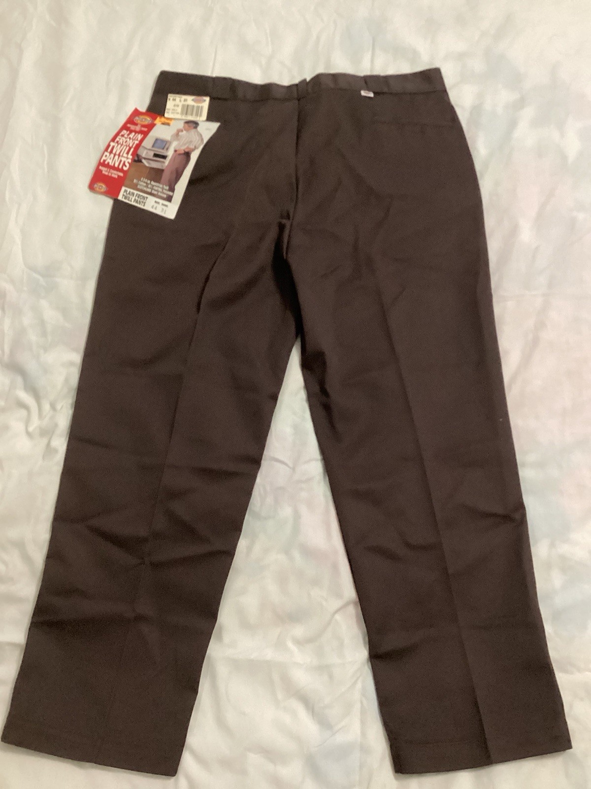 Vintage Dickies Brown – NOS with tags 44×31 YKK Zipper Workwear Made in USA