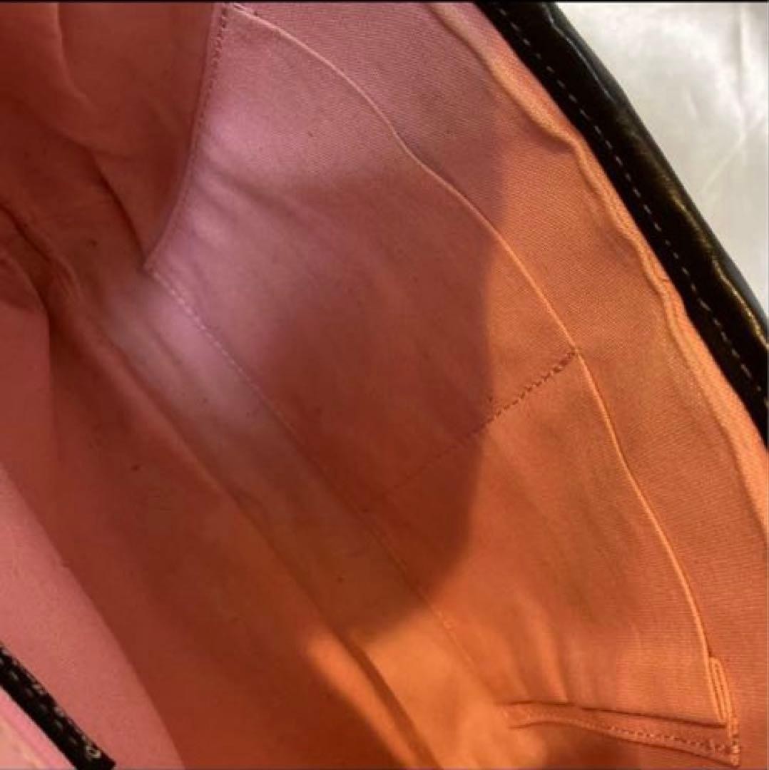 Paul Smith One Shoulder Bag Half Moon All Leather Black